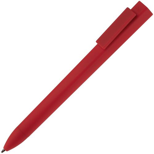 Ручка шариковая Swiper SQ Soft Touch, красная 8