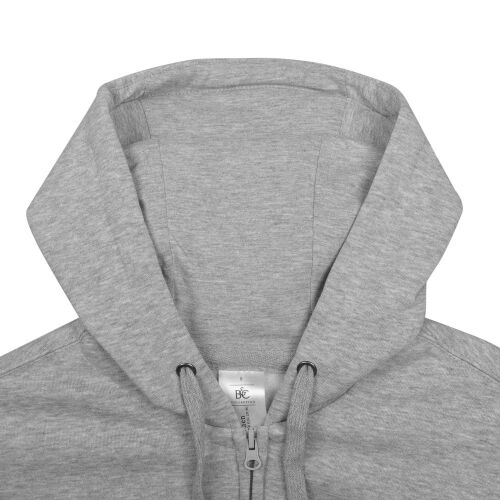 Толстовка мужская Hooded Full Zip серый меланж, размер XXL 4