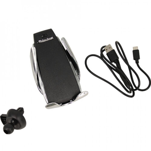 Беспроводное автомобильное зарядное устройство Jarvis (черный) 2