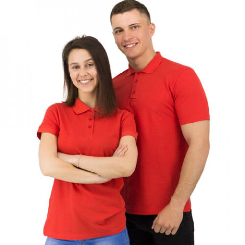 Рубашка поло Rock, мужская (красная, XL) 3