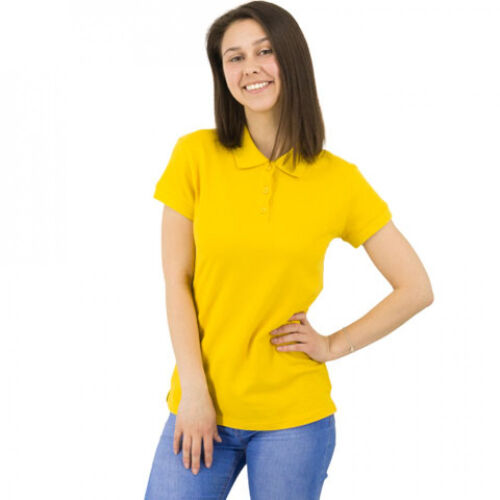 Рубашка поло Rock Lady, женская (желтая, S) 1
