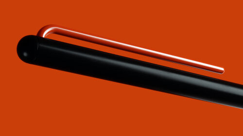 Шариковая ручка Pininfarina GrafeeX с оранжевым клипом 2