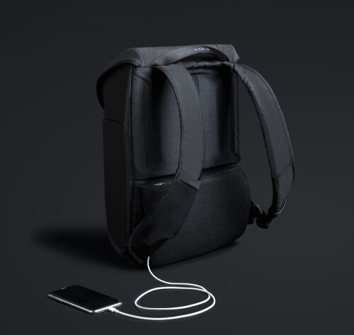 Рюкзак ClickPack X 45х32х15,5 см, с клапаном, черный 23
