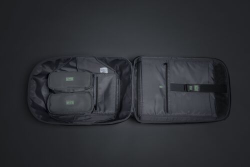 Рюкзак ClickPack Pro 46х34х16 см, комбинированный черный/серый 33