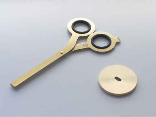 Настольные ножницы на магнитной подставке SCISSORS GOLD золотые 1