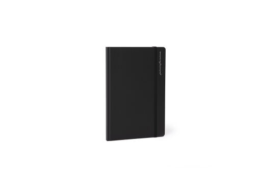 Тетрадь Pininfarina Stone Paper черная 14х21см каменная бумага,  15