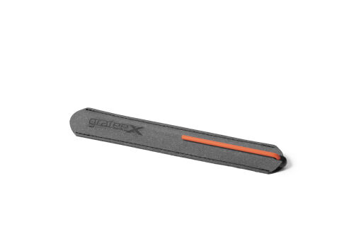Шариковая ручка Pininfarina GrafeeX с оранжевым клипом в чехле и 2