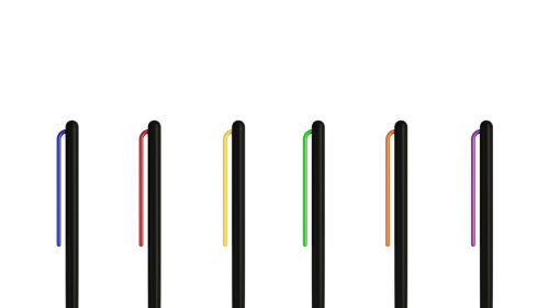 Шариковая ручка Pininfarina GrafeeX с красным клипом 6