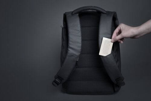 Рюкзак ClickPack Pro 46х34х16 см, комбинированный черный/серый 22