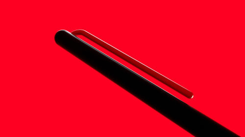 Шариковая ручка Pininfarina GrafeeX с красным клипом 10