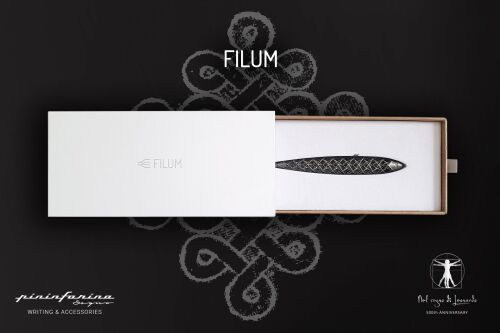 Вечная ручка Pininfarina FILUM TITANIUM Limited Edition с двумя  8