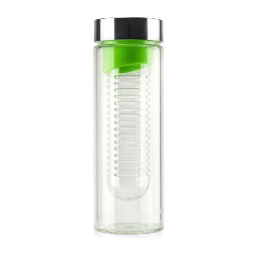Бутылка FLAVOUR IT, 480 мл, серебряный/ зеленый 8