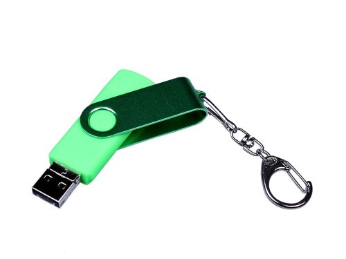 USB 2.0/micro USB/Type-С- флешка на 16 Гб 3-в-1 с поворотным мех 2