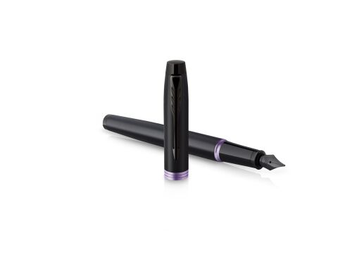 Ручка перьевая Parker «IM Vibrant Rings Flame Amethyst Purple» 1