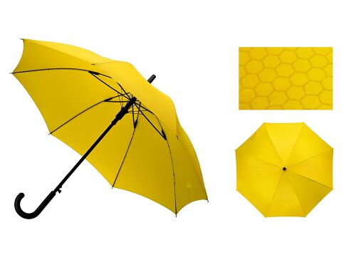 Зонт-трость полуавтомат «Wetty» с проявляющимся рисунком 8