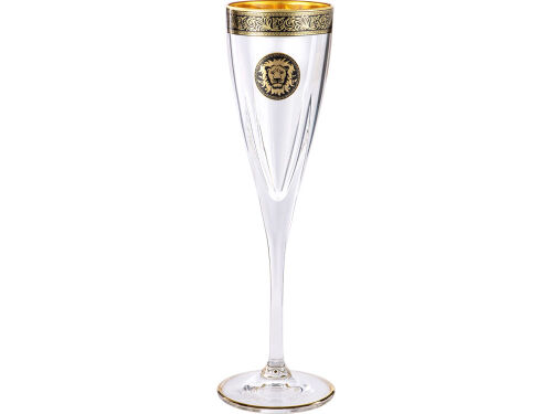 Набор бокалов для шампанского «Сила льва» 2