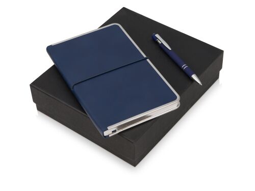Подарочный набор «Silver Sway» с ручкой и блокнотом А5 1