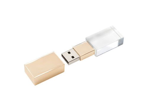 USB 2.0- флешка на 32 Гб кристалл классика 3