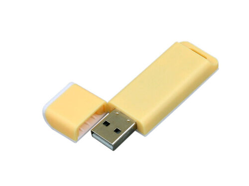 USB 2.0- флешка на 8 Гб с оригинальным двухцветным корпусом 2