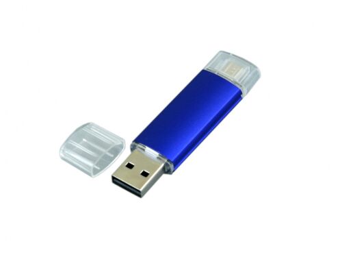 USB 2.0/micro USB- флешка на 16 Гб 3