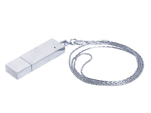 USB 2.0- флешка на 32 Гб в виде металлического слитка 1