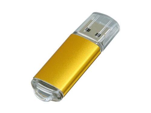 USB 2.0- флешка на 4 Гб с прозрачным колпачком 1