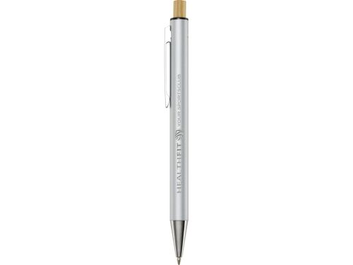 Ручка шариковая из переработанного алюминия «Cyrus» 4
