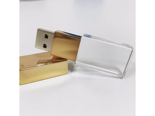 USB 2.0- флешка на 16 Гб кристалл классика 2