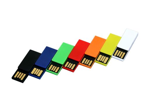 USB 2.0- флешка промо на 16 Гб в виде скрепки 4