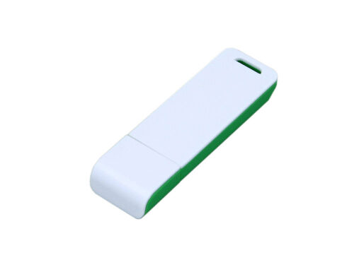 USB 2.0- флешка на 4 Гб с оригинальным двухцветным корпусом 3