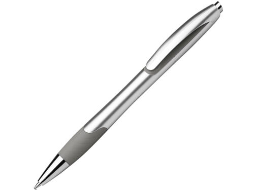 Шариковая ручка с противоскользящим покрытием «MILEY SILVER» 1