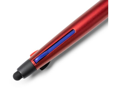 Ручка пластиковая шариковая SANDUR с чернилами 3-х цветов 3