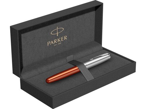 Ручка перьевая Parker «Sonnet Essentials Orange SB Steel CT» 4