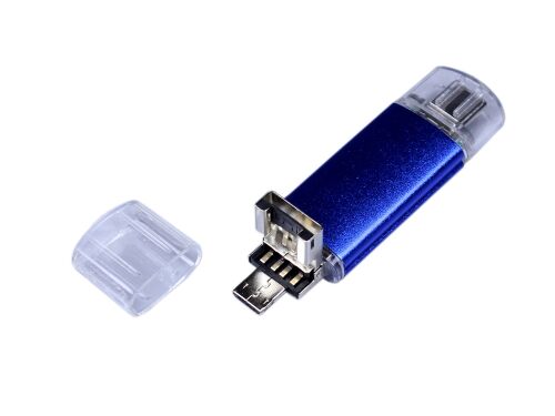 USB 2.0/micro USB/Type-C- флешка на 64 Гб 3
