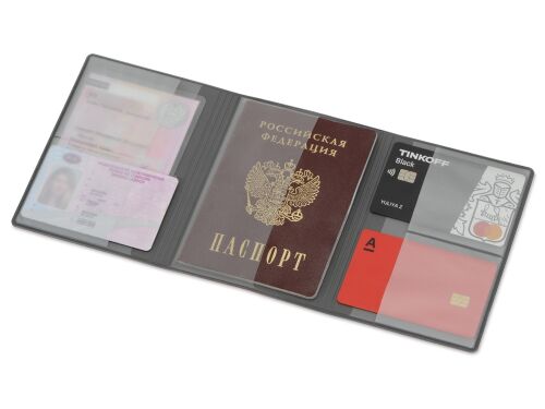 Обложка на магнитах для автодокументов и паспорта «Favor» 2