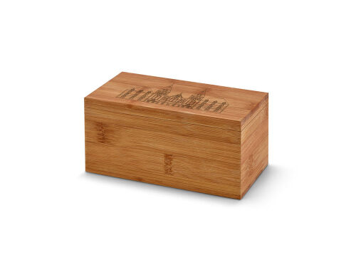 Коробка из бамбука с чаем «BURDOCK» 4