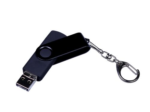 USB 2.0/micro USB/Type-С- флешка на 64 Гб 3-в-1 с поворотным мех 2