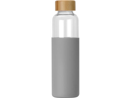 Стеклянная бутылка для воды в силиконовом чехле «Refine» 2