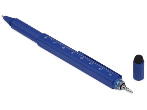 Ручка-стилус металлическая шариковая «Tool» с уровнем и отвертко 1