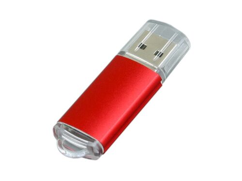 USB 2.0- флешка на 16 Гб с прозрачным колпачком 1