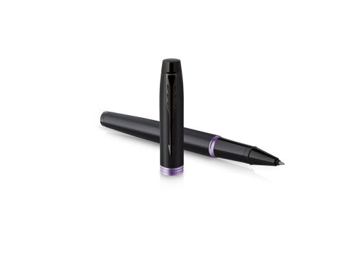 Ручка-роллер Parker «IM Vibrant Rings Flame Amethyst Purple» 2