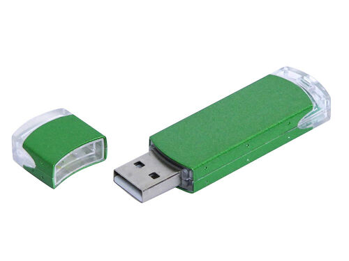 USB 2.0- флешка промо на 8 Гб прямоугольной классической формы 1