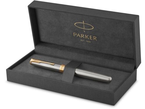 Ручка роллер Parker «Sonnet Core Stainless Steel GT» 4