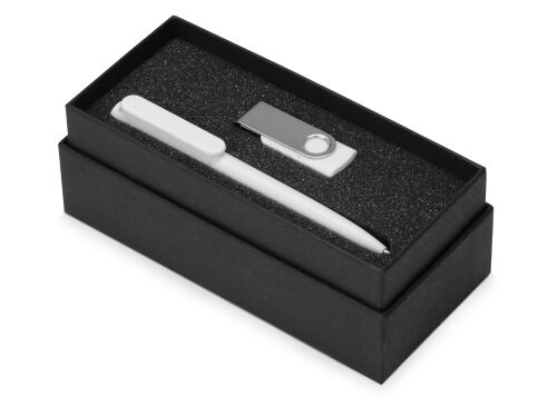 Подарочный набор Qumbo с ручкой и флешкой 2