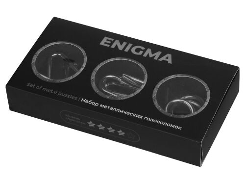 Набор из 3 металлических головоломок в мешочках «Enigma» 6