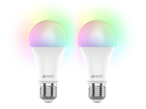 Набор из двух лампочек «IoT CLED M1 RGB», E27 1