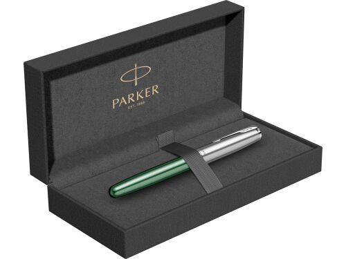 Ручка-роллер Parker «Sonnet Essentials Green SB Steel CT» 4