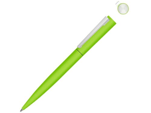 Ручка шариковая металлическая «Brush Gum», soft-touch 1