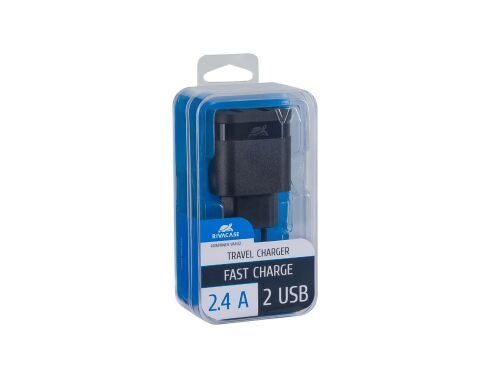 Сетевое зарядное устройство, 2 USB/2.4 A 1