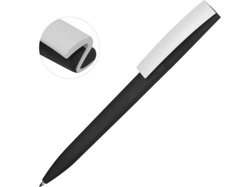 Ручка пластиковая soft-touch шариковая «Zorro» 1